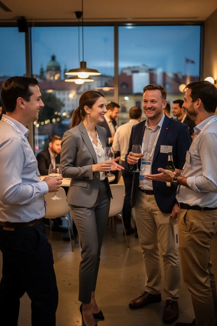 Professional team collaboration